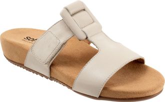 Softwalk Bexley Platform Slide Sandal in Ivory at Nordstrom, Size 10.5