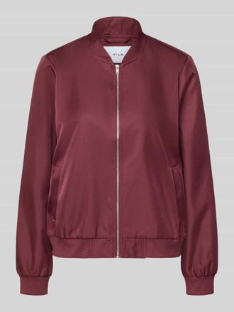 Vila Bomberjacke mit Eingrifftaschen Modell PAPAYA in Bordeaux, Gr&ouml;&szlig;e 34