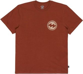 Billabong Crayon Wave S/S T-Shirt f&uuml;r Herren | rot