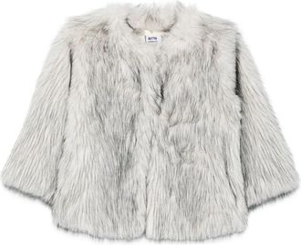 Betta Corradi Giacca in pelliccia sintetica - Bianco