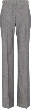Stella McCartney Pantaloni in twill a gamba dritta di Stella Mccartney