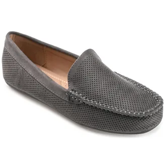 Journee Collection Women & apos;s Comfort Halsey Medium and Wide Width Loafer