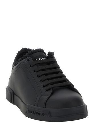 Dolce & Gabbana Portofino Light Sneakers - Black