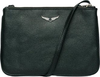 Zadig&Voltaire Duo Wings Grained Leather Crossbody