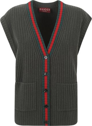 Gucci Mujer, Jerseys, Verde, Talla: S