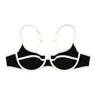 Saint Barth Bikinis, female, Black, Size: M Amira Balconette Bikini Top