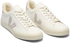 Veja Campo Fleece Lined Sneaker in Extra-White Light-Grey at Nordstrom Rack, Size 37.5