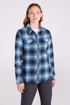 Mountain Warehouse Dames/Dames Willow Flanellen Overhemd (Donkerblauw)