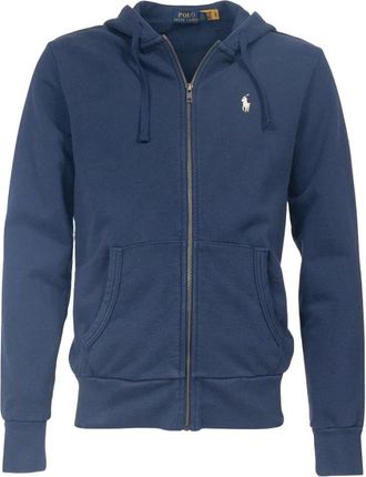 Polo Ralph Lauren Zip-through - Heren - Vesten met rits - Blauw - S - Katoen - Hoodies & sweatvesten