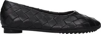 Bottega Veneta Atomic Damess Ballerinaschoenen zwart leer