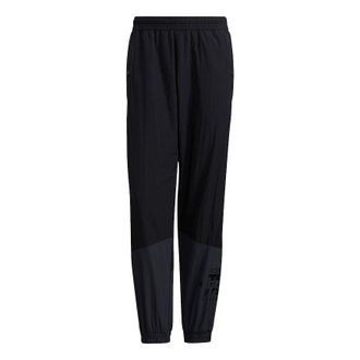 adidas Mens adidas Si Wov Pnt Colorblock Alphabet Bundle Feet Sports Pants/Trousers/Joggers Black GT6360