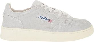 Autry Grey Logo Medalist Sneakers
