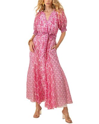 Hale Bob Hale Bob Linen-Blend Estella Maxi Dress