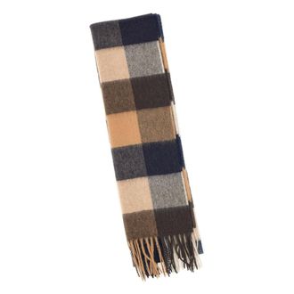 Barbour Winter Scarves, male, Multicolor, Size: ONE SIZE Large Tattersall Scarf