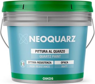 Oikos Pittura Al Quarzo Oikos Neoquarz Plus Lt. 4 Cc Design 2