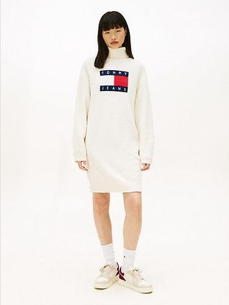 Tommy Hilfiger Minivestido de punto con logo