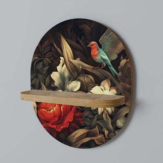 OEM Estante Ovalado Canto De Aves Bot&aacute;nico