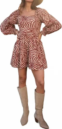 Saltwater Luxe Ambre Mini Dress In Red
