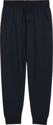 John Smedley Henning Cuffed Merino Wool Sweatpants - Navy - XL