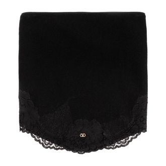 Valentino Garavani Bufanda de Cachemira - Accessories - Mujer - Negro - ONE SIZE