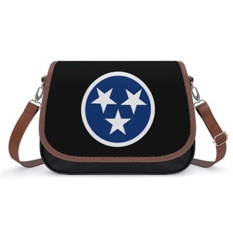 Generic US State Flag Tennessee Fashion Womens Crossbody Bags Novelty Handbag Shoulder Bag Purse