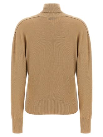 Burberry Wool Turtleneck Turtleneck - Beige