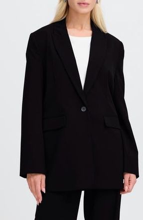 b.young Bydanta Blazer in Black at Nordstrom Rack, Size 10 Us / 42 Eu