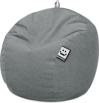 Happers Puff Pelota Terciopelo Vintage Gris &Uacute;nico Gris