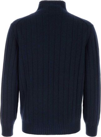 Brunello Cucinelli Turtleneck Sweater - Navy