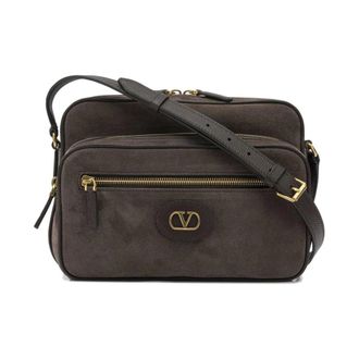 Valentino Garavani Dames, Tassen, Bruin, Maat: ONE Size Su&egrave;de