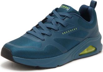 Skechers Tres-Air Uno Modern Aff-Air - Heren - Hardloopschoenen - Blauw - 41 EU - Nylon - Fitness