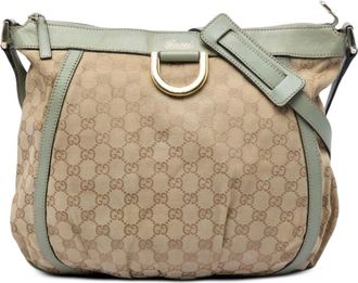 Gucci Pre-owned Gucci GG Canvas Abbey D Ring Crossbody Ladies 6RIUW61LSC24PI1F