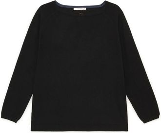Maliparmi Colours of the World Knit - Dames - Ronde hals truien - Zwart - XL - Wol - Truien & Vesten