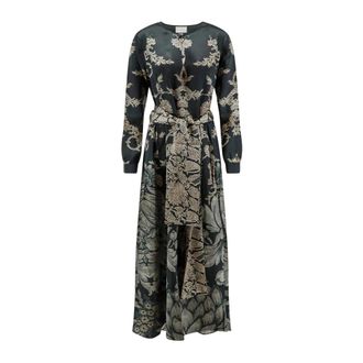 Pierre-Louis Mascia Mutka Maxi Dress - Dresses - Mujer - Negro - XS