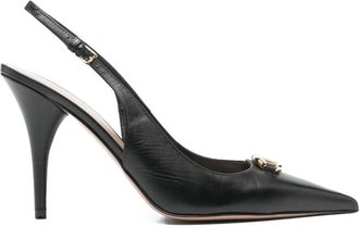 Valentino Garavani Pumps con applicazione - Nero