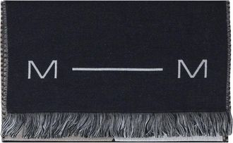 Max Mara Accessoires, Dames, Blauw, ONE Size, Winter Scarves