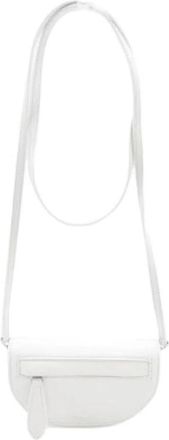 Burberry Pre-owned Cross Body Bags, female, White, Size: ONE SIZE Pre-owned Chain/Shoulder Wallet