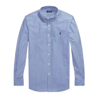 Polo Ralph Lauren Heren, Overhemden, Blauw, Maat: M Katoen