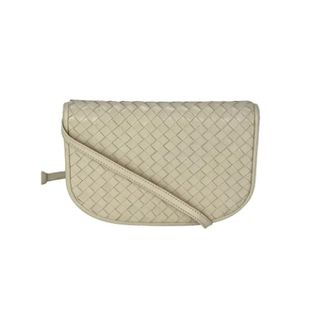 Bottega Veneta Pre-owned Cross Body Bags, female, White, Size: ONE SIZE Pre-owned Cross Body Bag