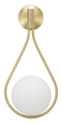 Mauro Ferretti L&aacute;mpara De Pared Glamy Drop Cm 24x20x52
