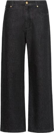 Max Mara Smmfaro - Dames - Loose Fit Jeans - Zwart - M - Jeans