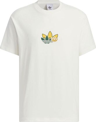 adidas Trefoil Graphic T-Shirts Asia Sizing White IN1043