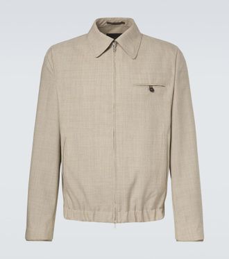 Slowear Virgin wool blouson jacket