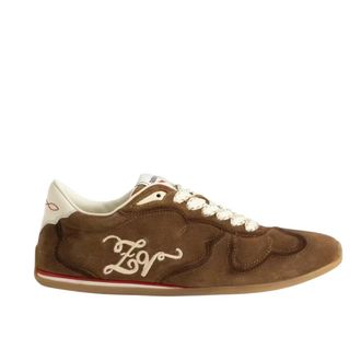 Zadig&Voltaire Schoenen, Dames, Bruin, 37 EU, Leer, Lage leren sneakers