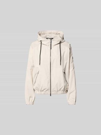 Moose Knuckles Jacke mit Zweiwege-Rei&szlig;verschluss in Ecru, Gr&ouml;&szlig;e L