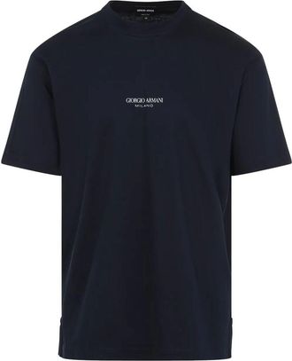 Giorgio Armani Cotton Interlock T-Shirt