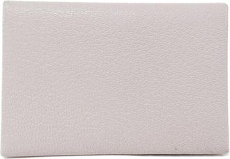 Herm&egrave;s Pink Chevre Leather Coin Purse/Coin Case (Pre-Owned)