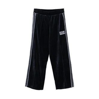 Emporio Armani Pantalones de ch&aacute;ndal con logo - Trousers - Hombre - Azul - 2XL