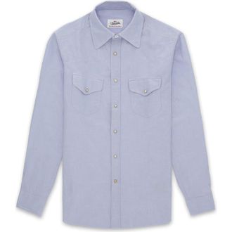 Fortela Tex Slim Fit Shirt in Light Blue at Nordstrom, Size Xx-Large Eu