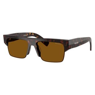 Prada 0PR D12Su - unisex - Prada - Sunglasses - Brown - 55 MM - Accessories